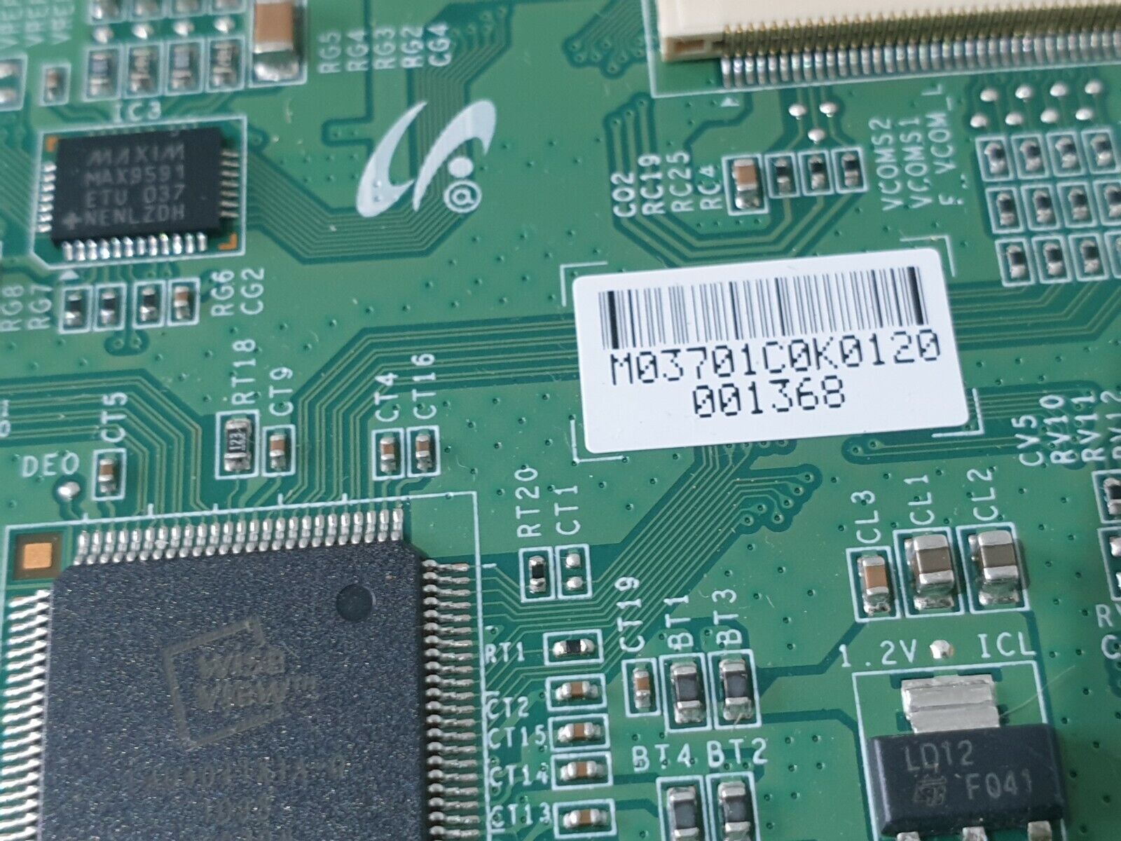 LVDS TCON BOARD FOR SAMSUNG UE40C5100QW 40" LED TV F60MB4C2LV0.6 LJ94-03701C - Image 4