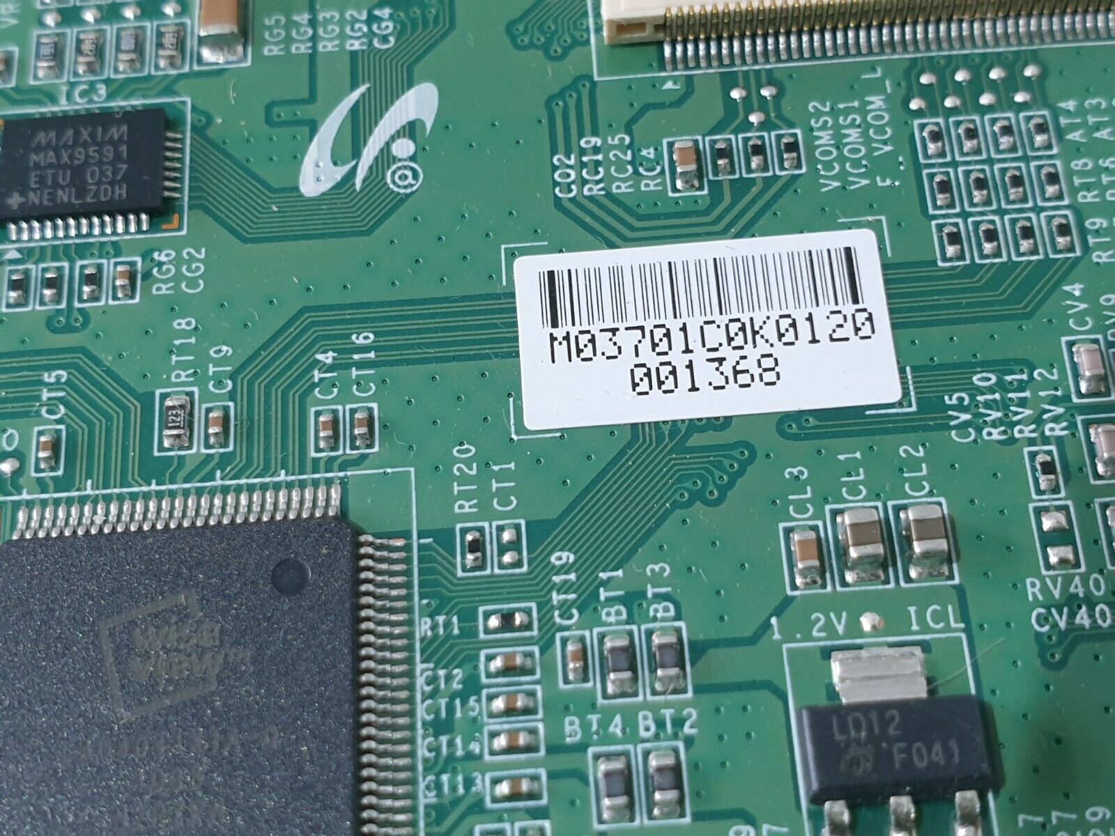 LVDS TCON BOARD FOR SAMSUNG UE40C5100QW 40" LED TV F60MB4C2LV0.6 LJ94-03701C - Image 5