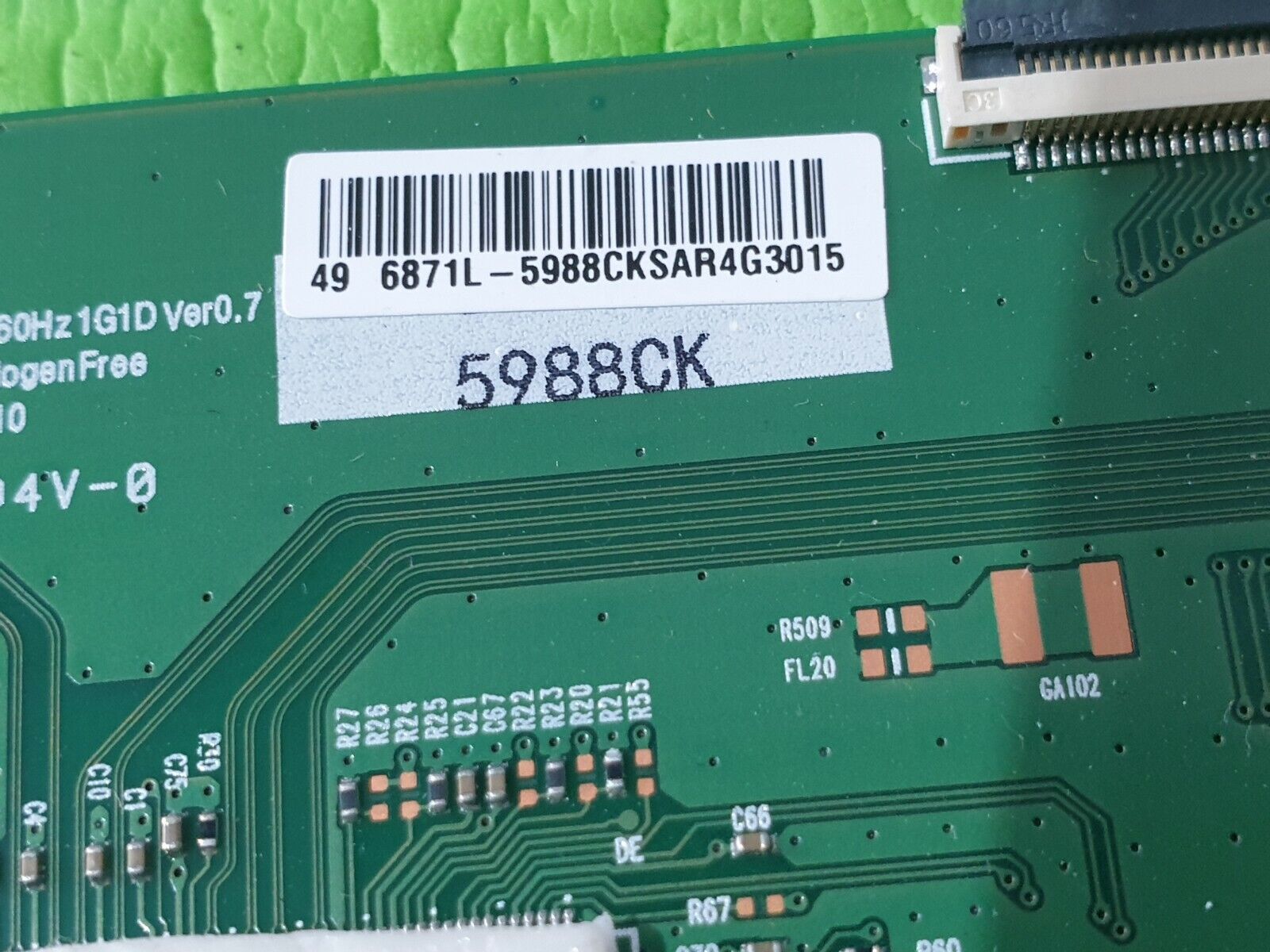 LVDS TCON BOARD FOR SONY KD-49X7052 KD-49XH8096 49" TV 6870C-0814A 6871L-5988C - Image 5