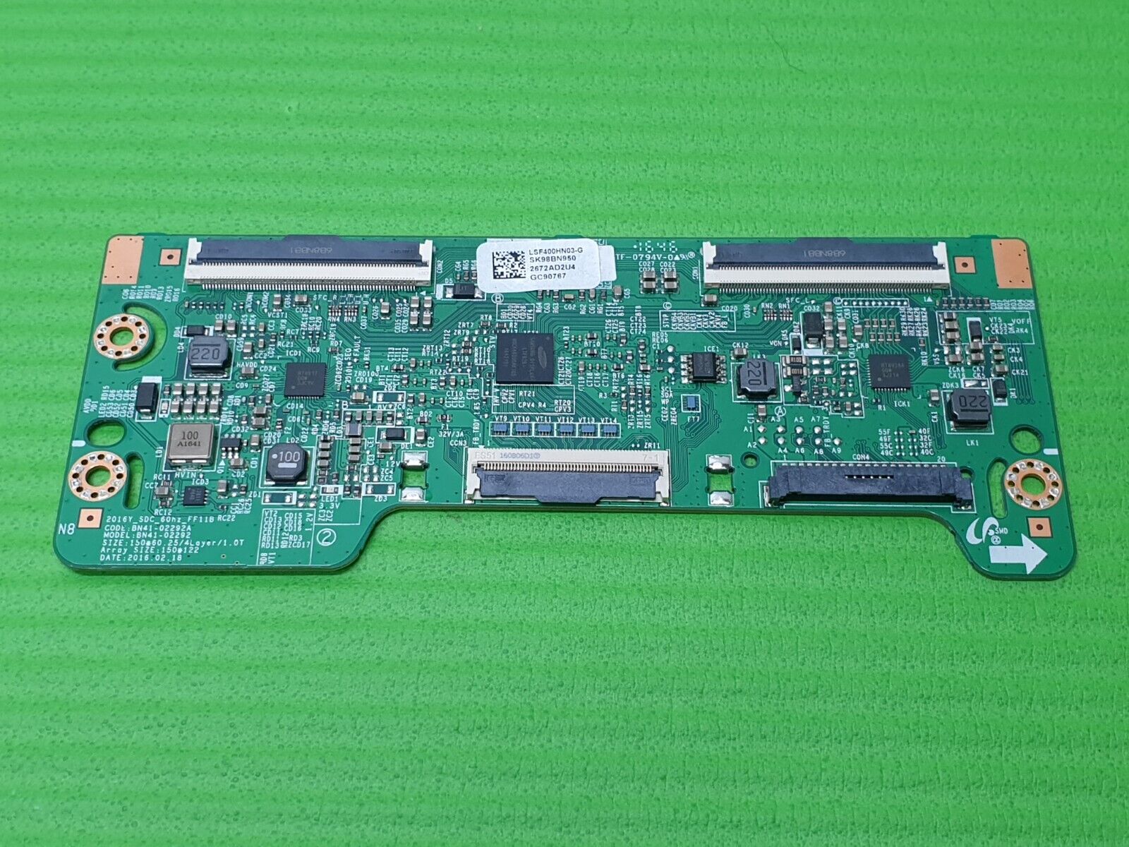 TCON LVDS BOARD FOR SAMSUNG UE40K5510A 40" LED TV BN95-02672A BN41-02292A