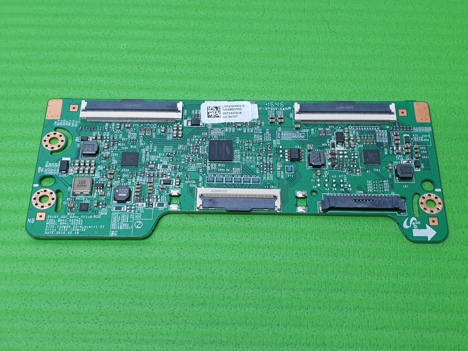 TCON LVDS BOARD FOR SAMSUNG UE40K5510A 40" LED TV BN95-02672A BN41-02292A - Image 2