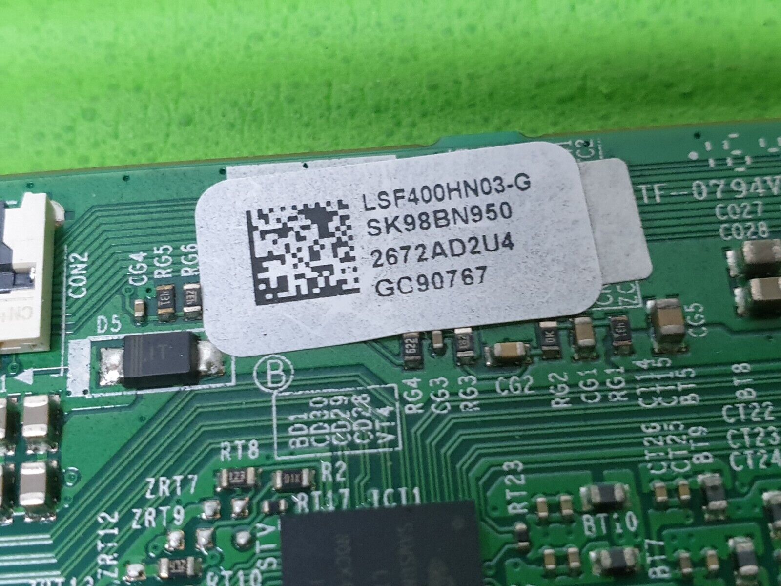 TCON LVDS BOARD FOR SAMSUNG UE40K5510A 40" LED TV BN95-02672A BN41-02292A - Image 3