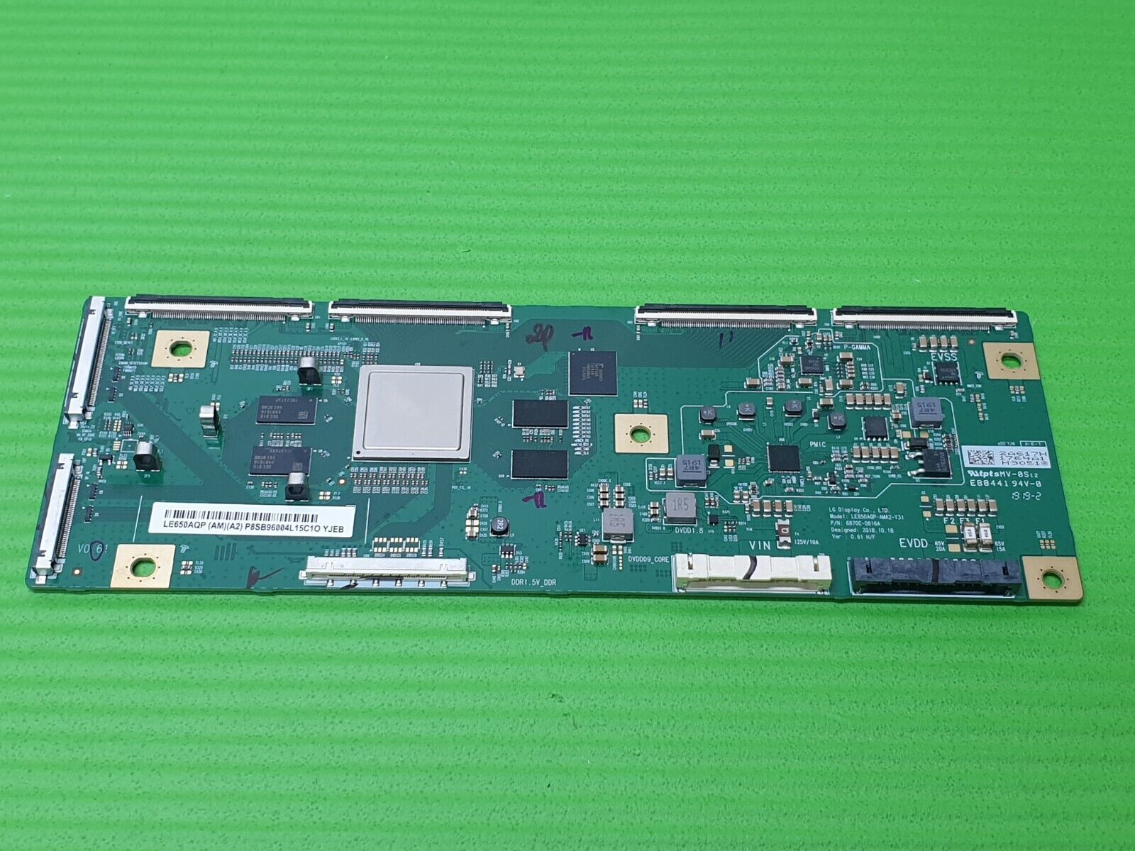 TCON LVDS BOARD FOR SONY KD-65AG8 65" LED TV 6870C-0816A 6871L-1764A LE650AQP