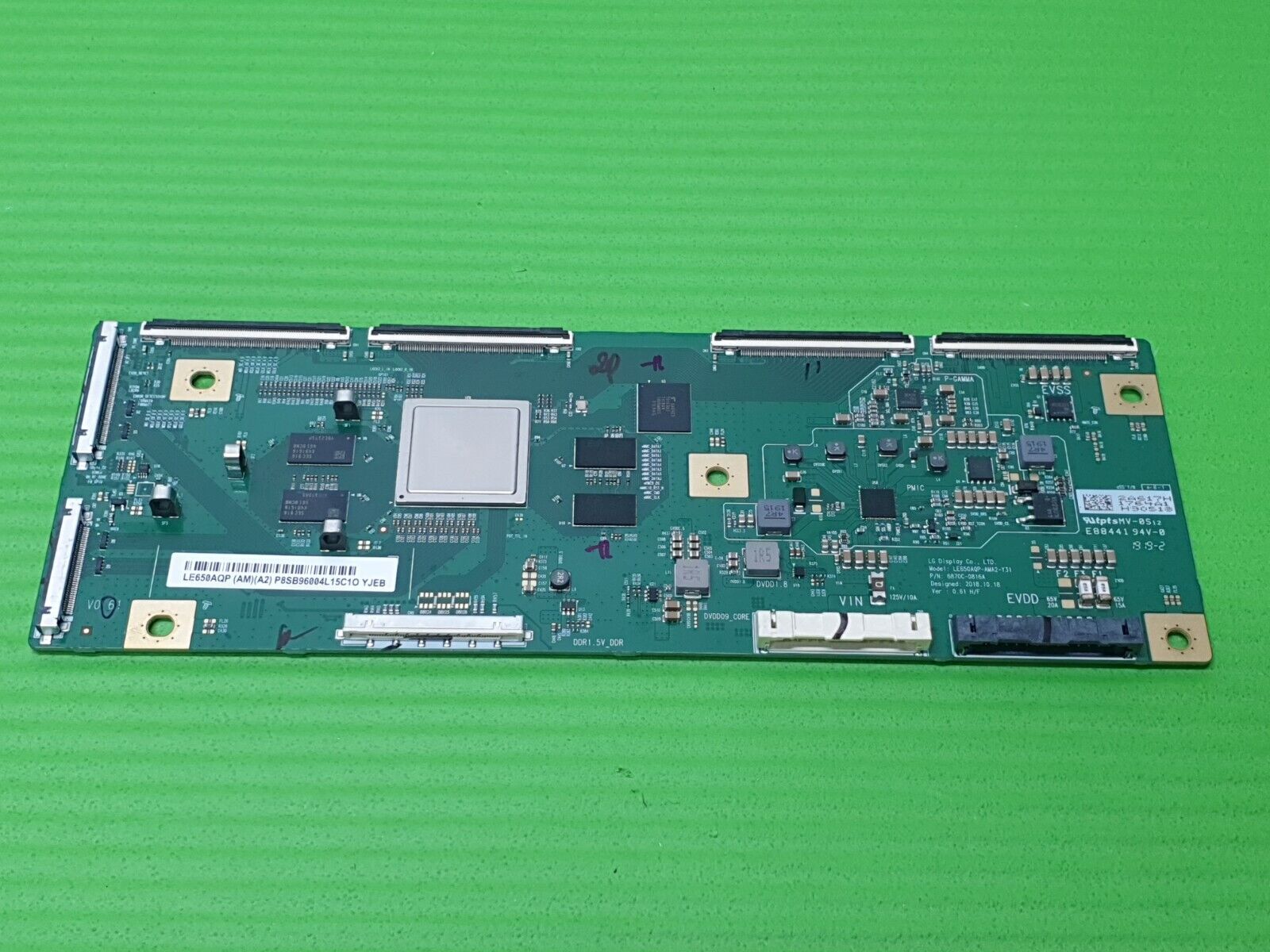 TCON LVDS BOARD FOR SONY KD-65AG8 65" LED TV 6870C-0816A 6871L-1764A LE650AQP - Image 2