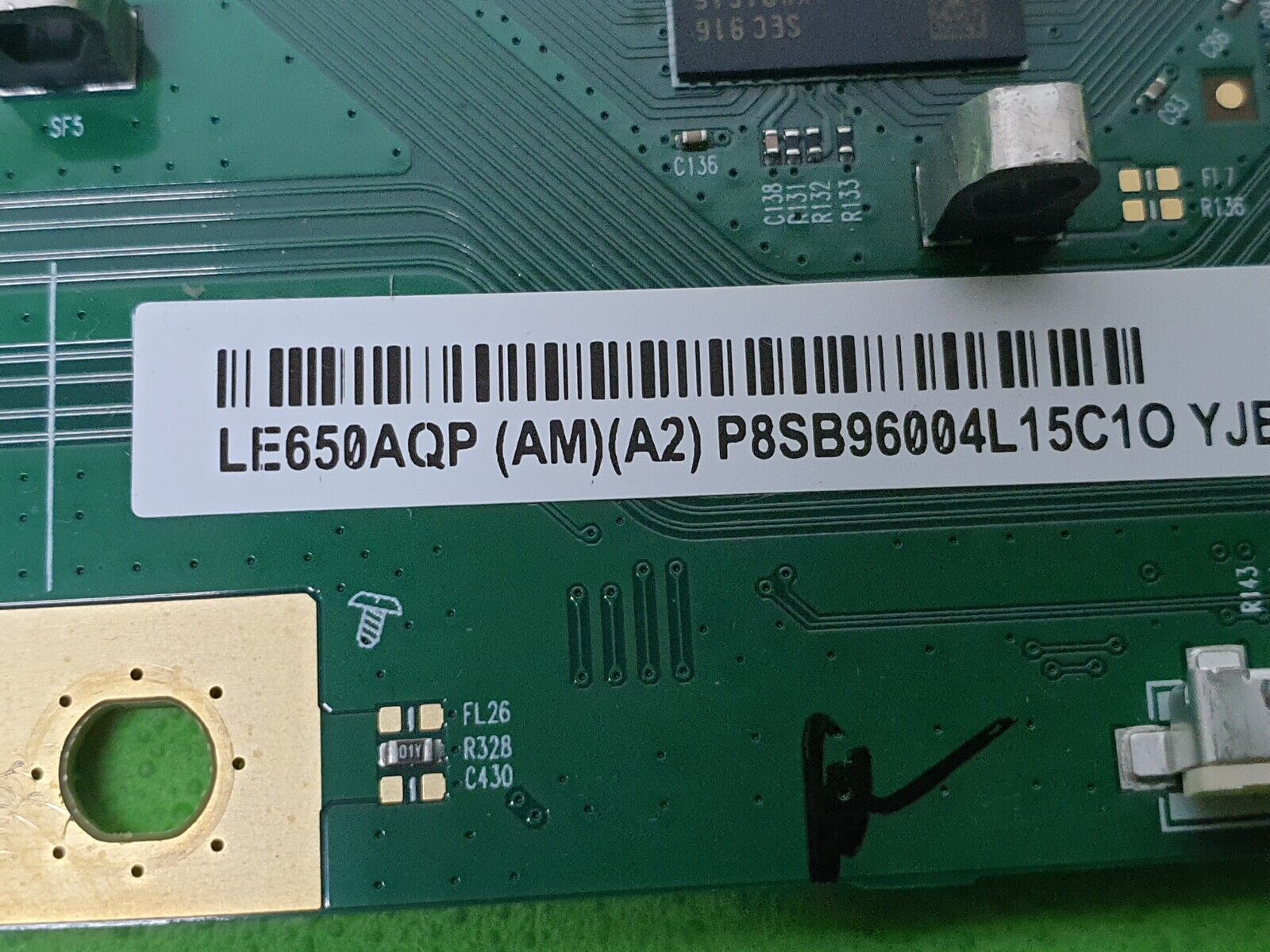 TCON LVDS BOARD FOR SONY KD-65AG8 65" LED TV 6870C-0816A 6871L-1764A LE650AQP - Image 3