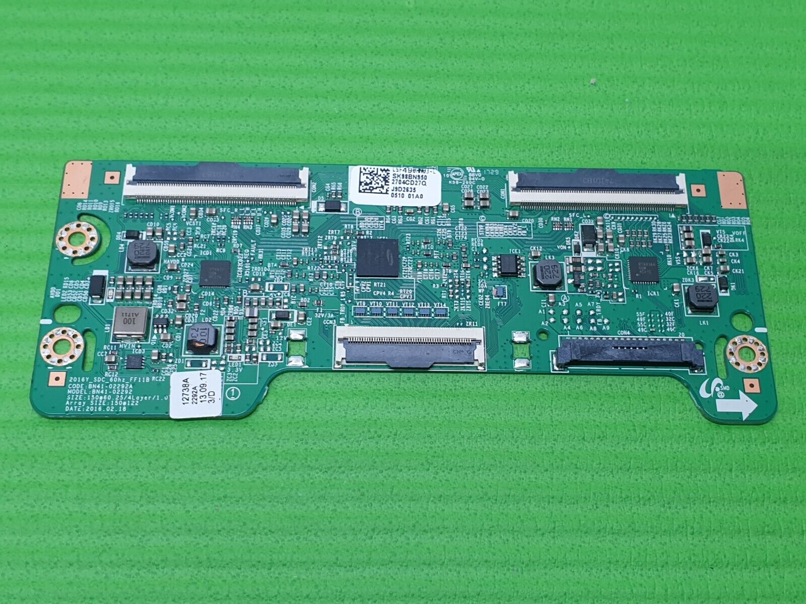TCON LVDS BOARD FOR SAMSUNG UE49M6399AU UE49H6300AK TV BN41-02292A BN95-02704C - Image 2