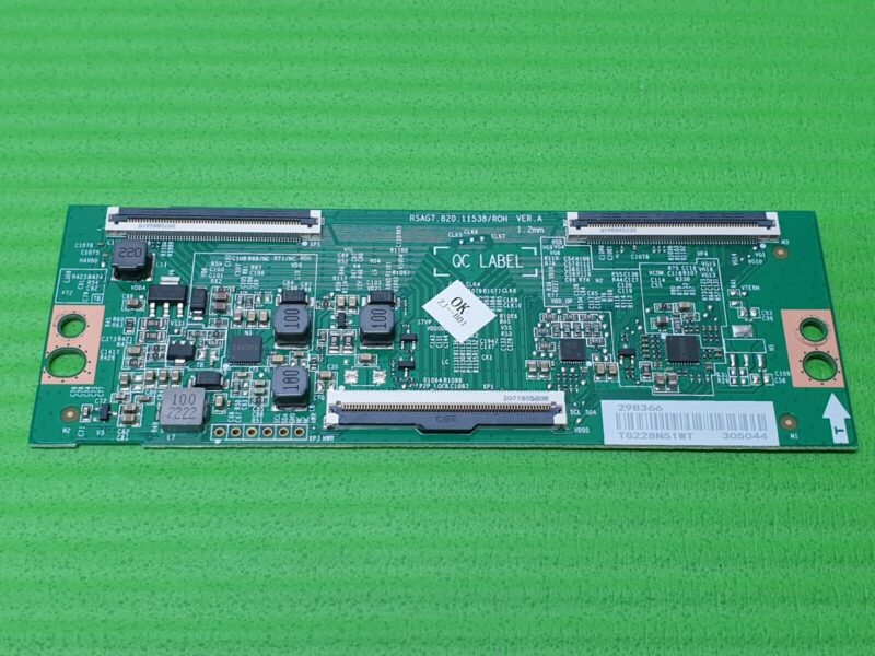 TCON LVDS BOARD FOR HISENSE 55A6BGTUK 55"  LED TV RSAG7.820.11133/ROH 298366