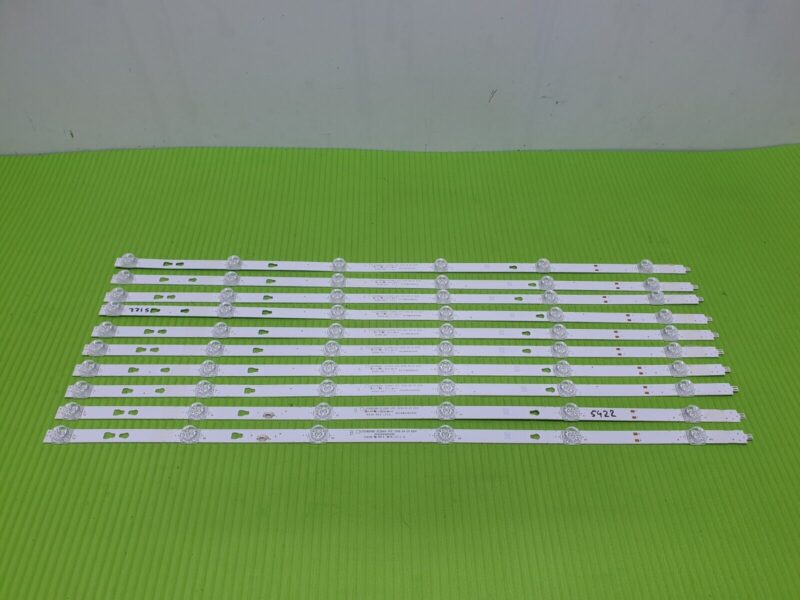 FULL LED BACKLIGHT SET FOR L58AUE21A L58AUE21B TV LED58D06A-ZC29AG-07E - Image 2