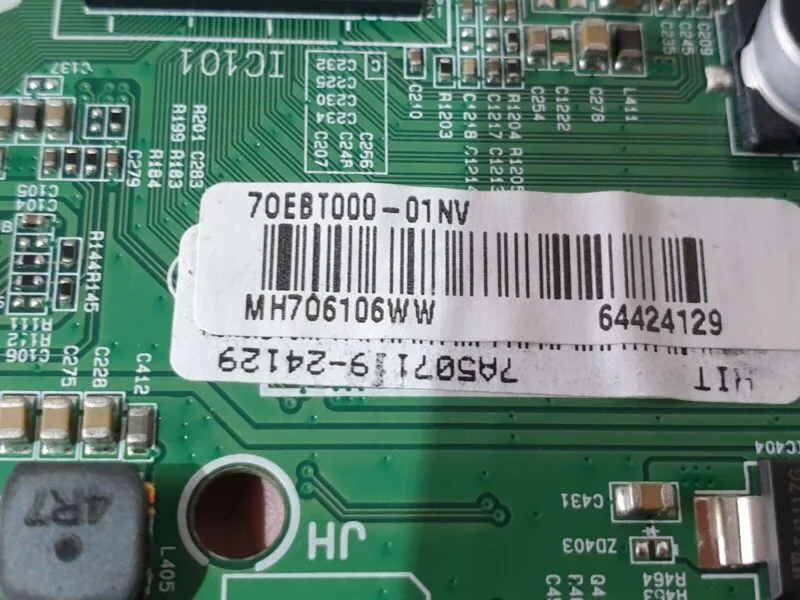 MAIN BOARD MB 32LK510P 32LJ510B TV EAX67041505 (1.0) EBT64424129 SCREEN:NC320DXG - Image 7