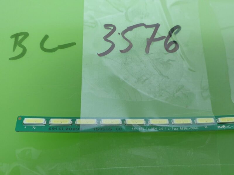 LED BACKLIGHT SET 55LM670T TV 55" ART TV REV0.0 1 L-TYPE 6920L-0001C 6922L-0028A - Image 3