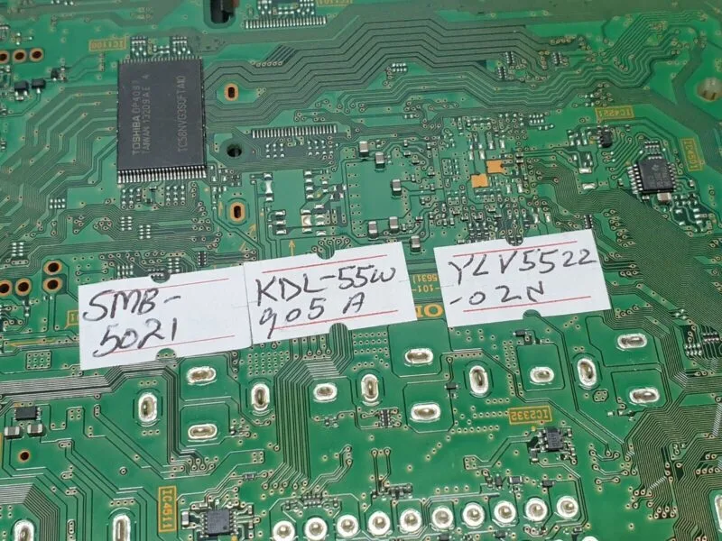 MAIN AV BOARD MB SONY KDL-55W905A TV 1-888-101-31 (173415631) SCREEN:YLV5522-02N - Image 5