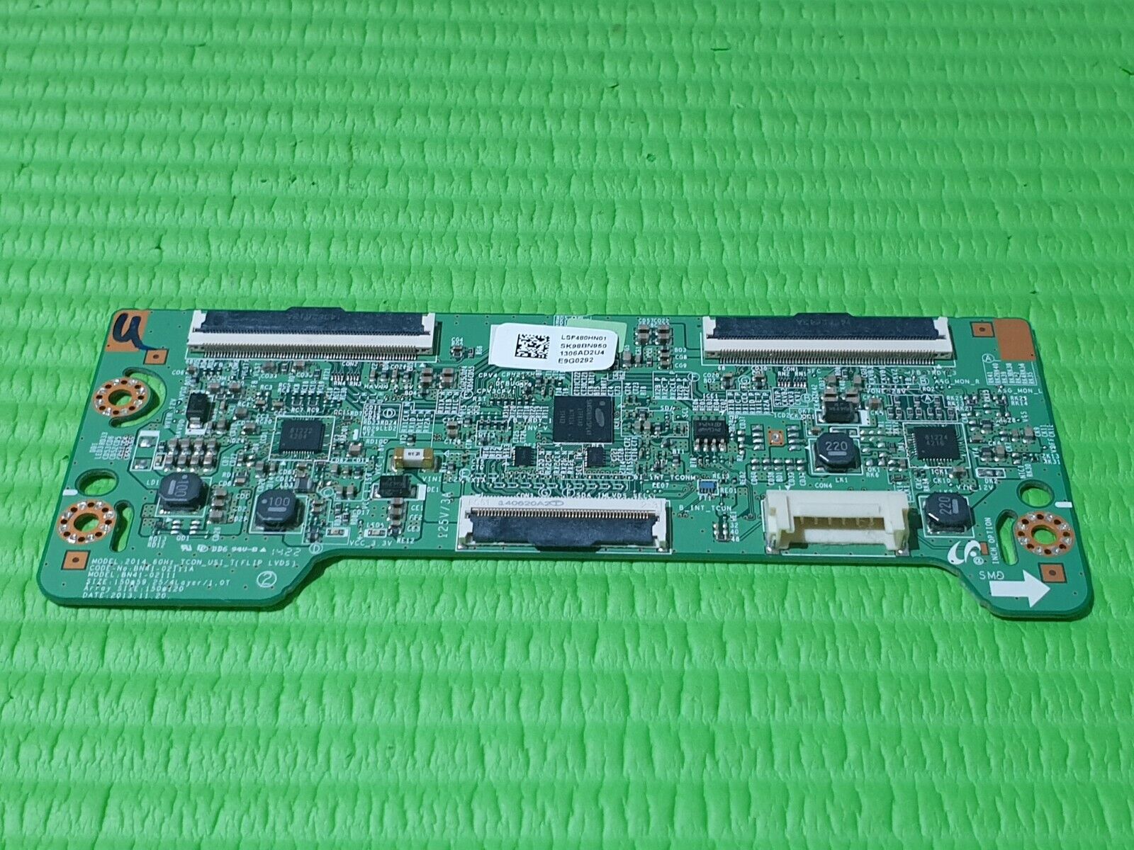TCON LVDS BOARD UE48H5030AK UE48H5500AK UE48J5600AK TV BN41-02111A BN95-01306A - Image 2