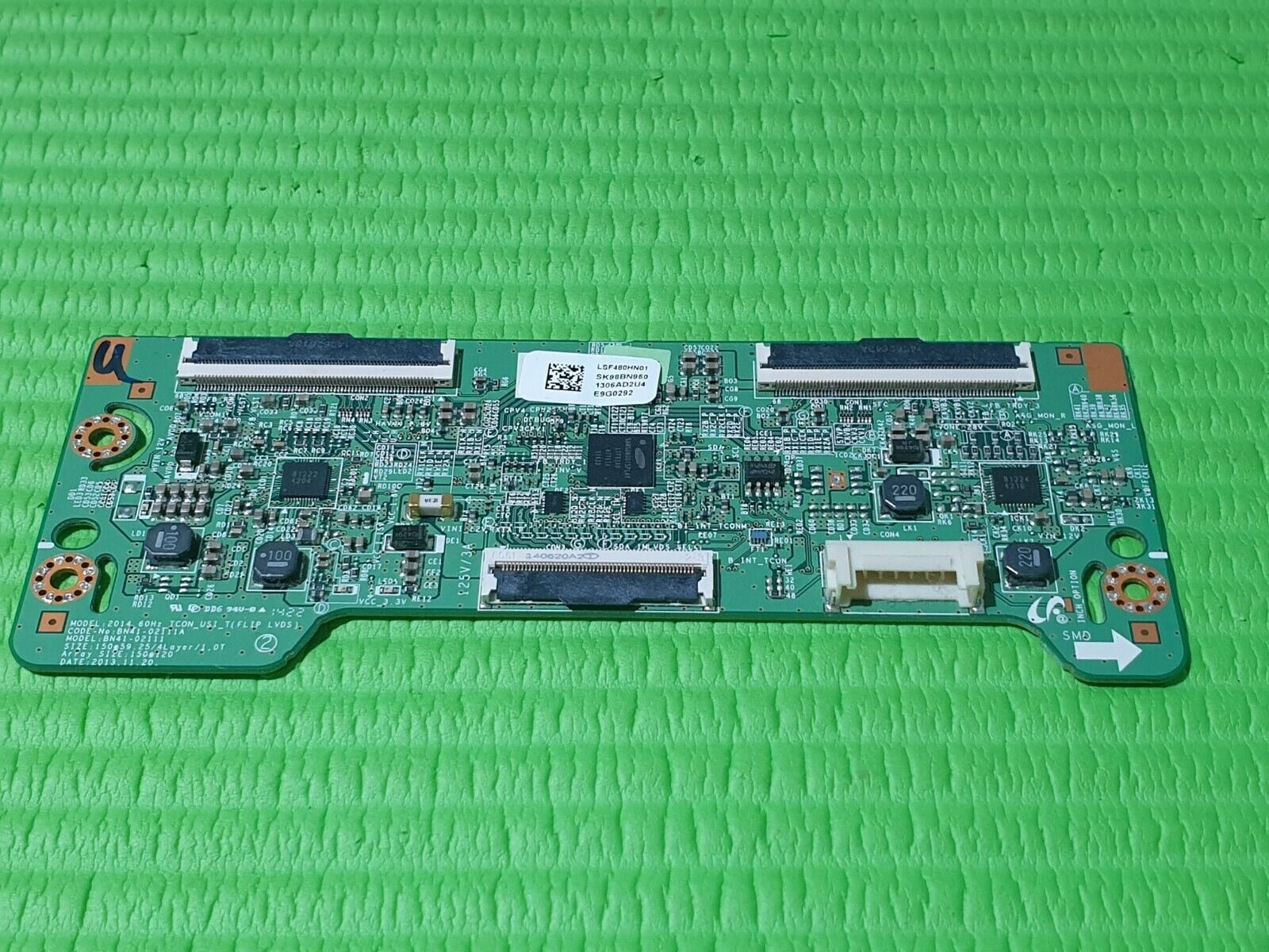 TCON LVDS BOARD UE48H5030AK UE48H5500AK UE48J5600AK TV BN41-02111A BN95-01306A - Image 3