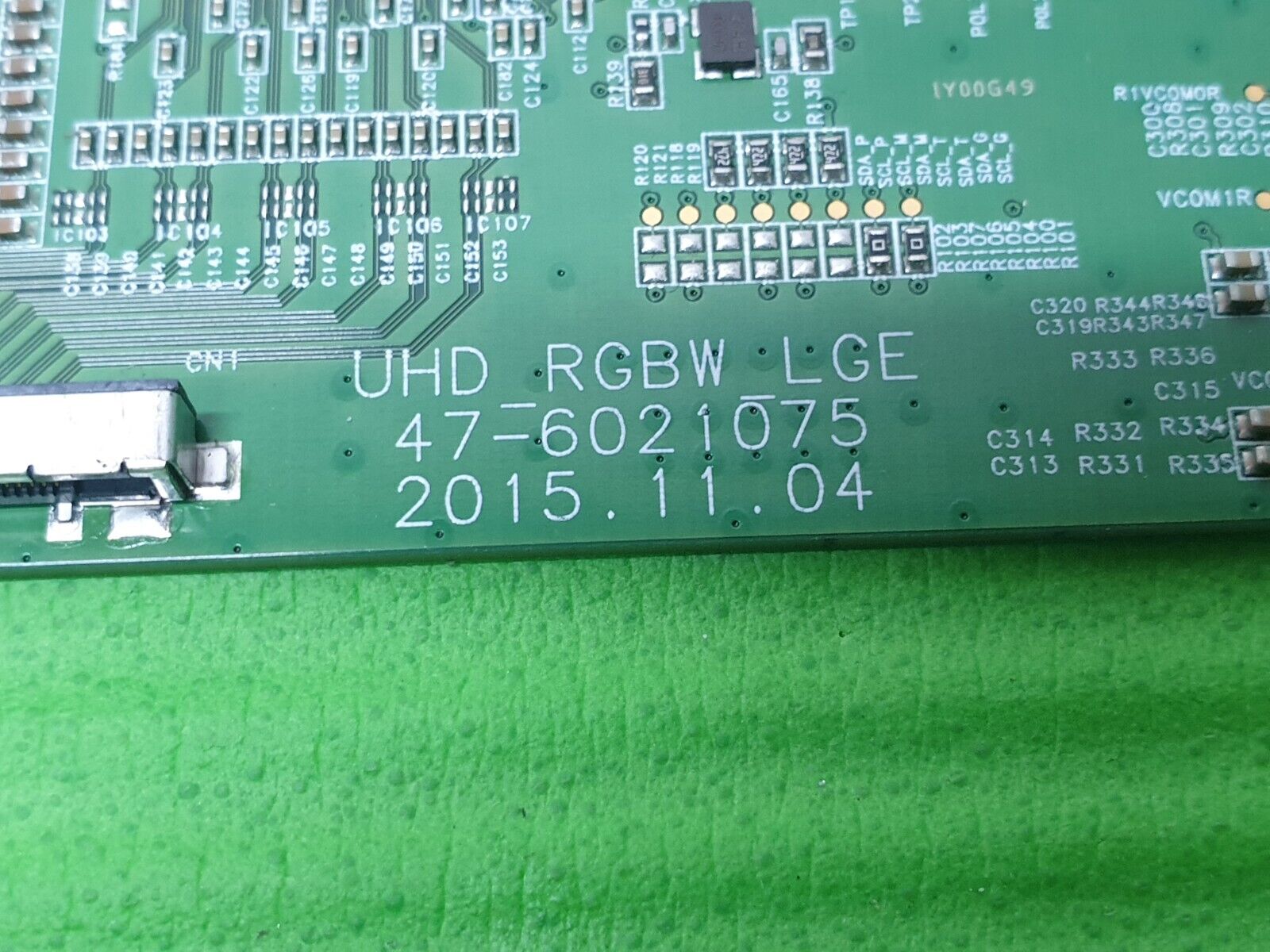 TCON LVDS BOARD FOR LG 55UH661V 55UH668V 55" LED TV 47-6021075 HW550QUBB25 - Image 3