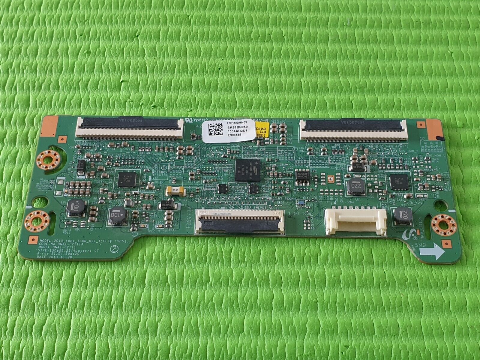 LVDS TCON BOARD SAMSUNG UE32H5500 UE32H5000AK 32" LED TV BN41-02111A BN95-01304A - Image 3