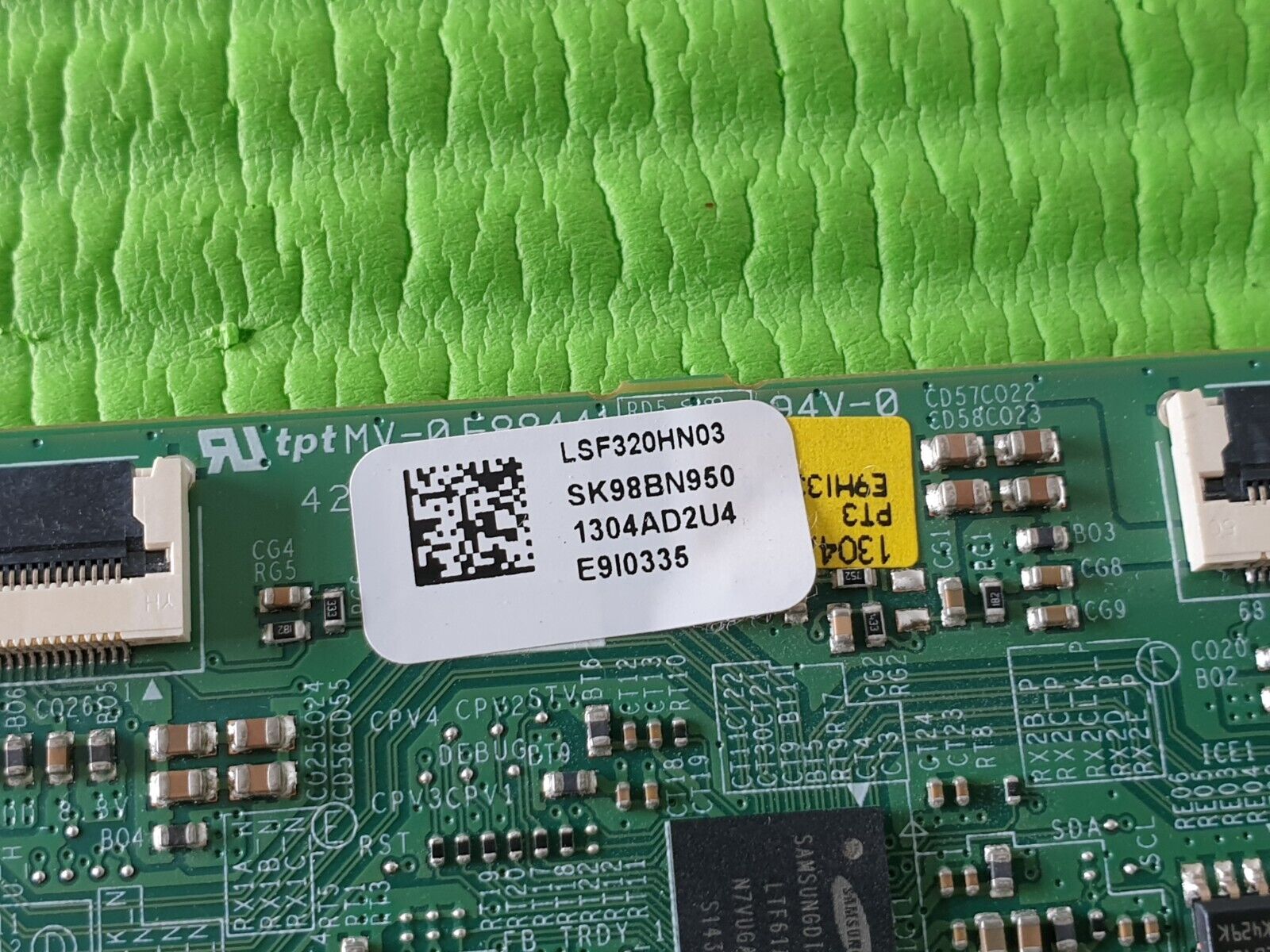 LVDS TCON BOARD SAMSUNG UE32H5500 UE32H5000AK 32" LED TV BN41-02111A BN95-01304A - Image 4