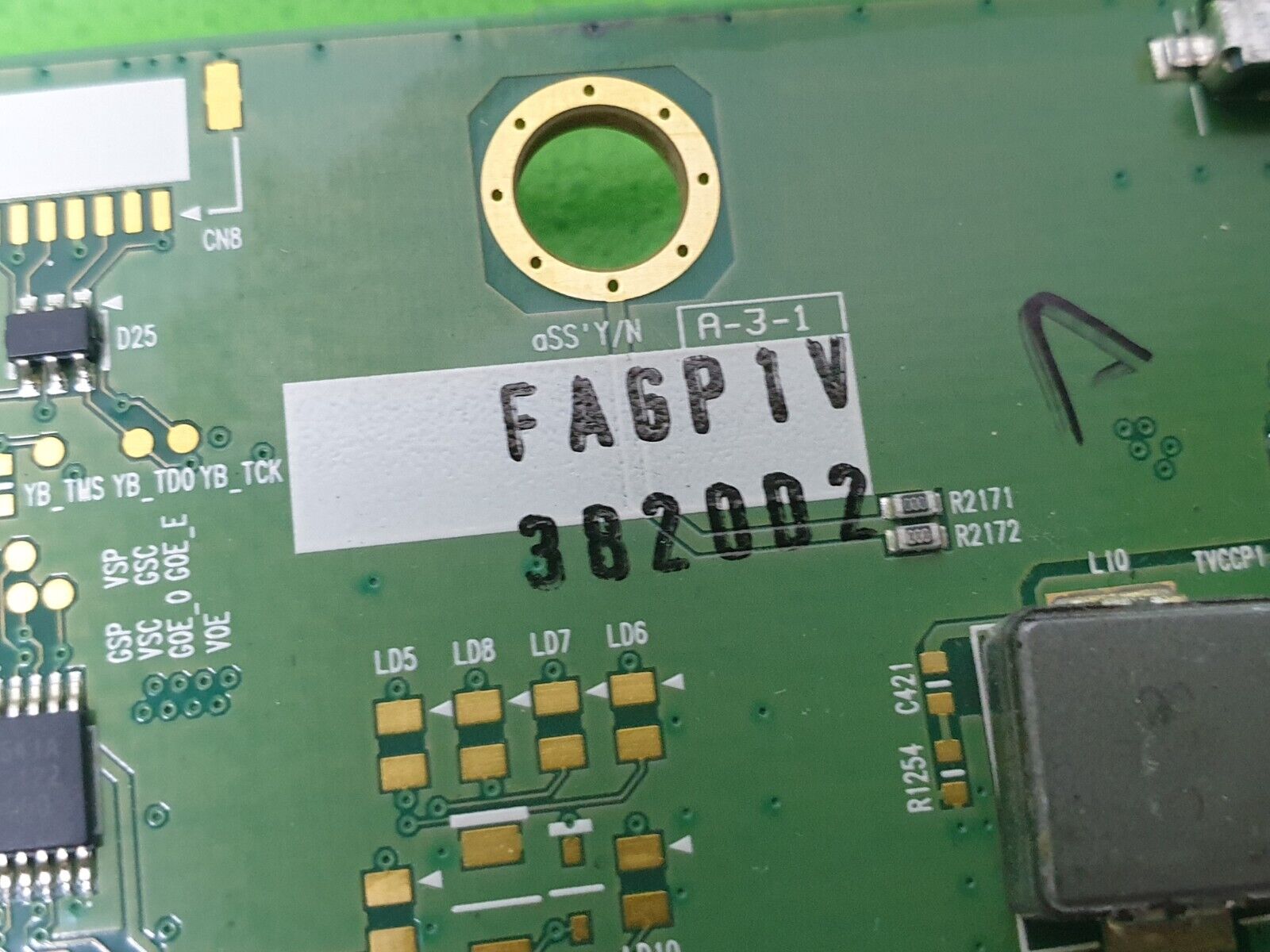 TCON LVDS BOARD FOR LG 65EC970V 65" LED TV 6870C-0514D 6871L-3820D LC650LQD - Image 4