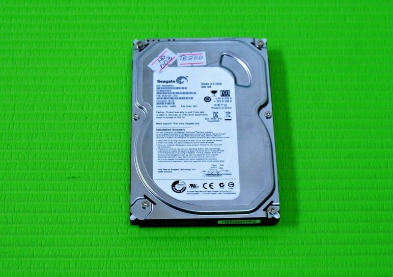 SEAGATE 500GB 3.5" SATA HARD DRIVE HDD FOR DESKTOP PC MAC CCTV DVR ALL IN ONE