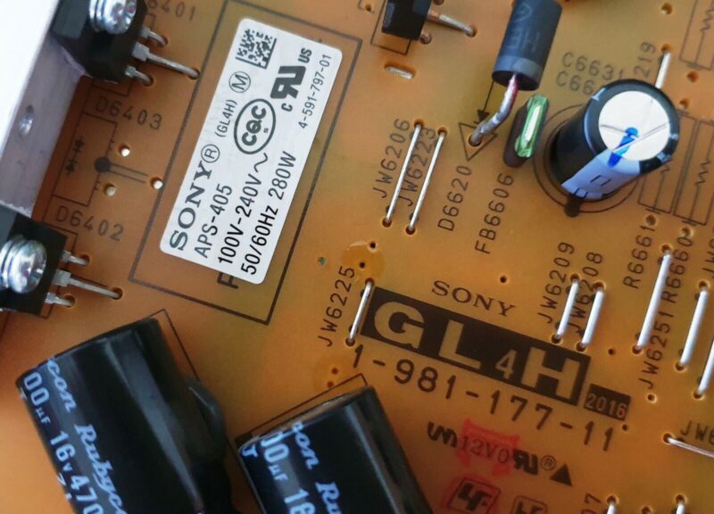 POWER SUPPLY KD-43XD8099 KD-43XD8305 KD-43XD8305 TV APS-405 1-981-177-11 GL4H - Image 4