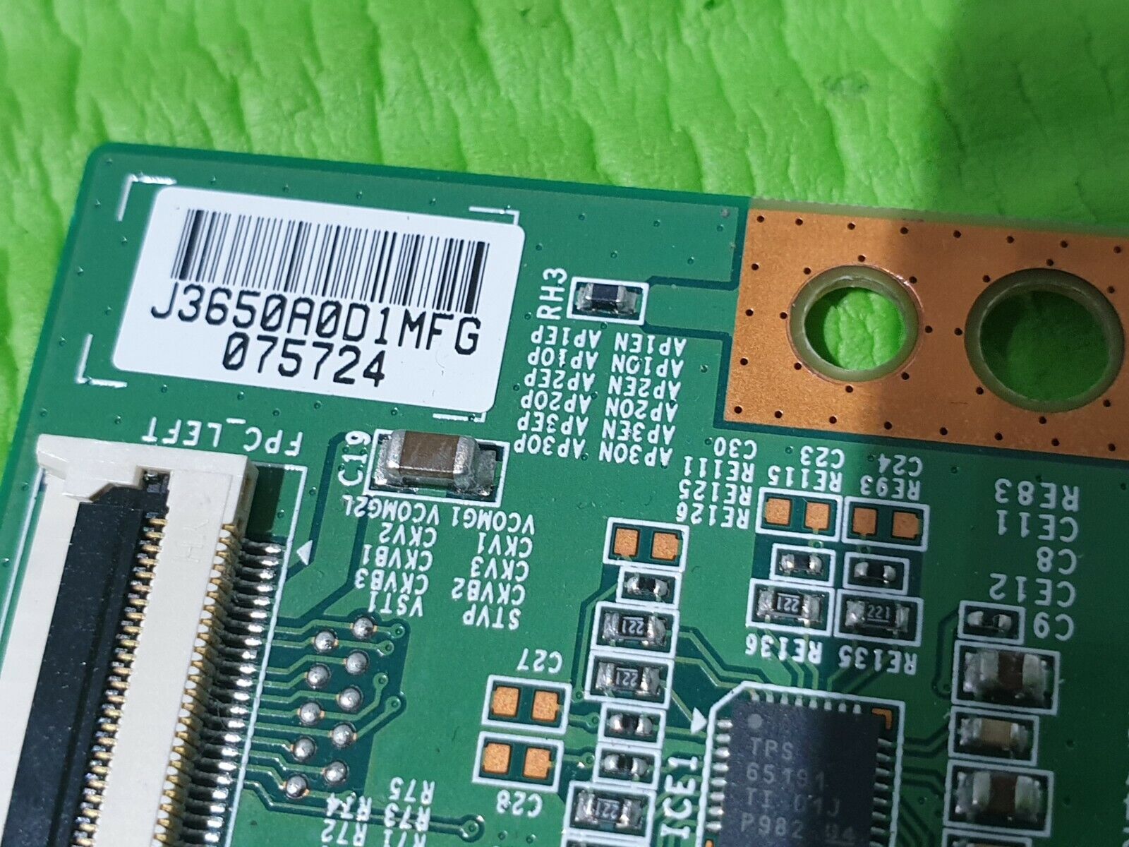 TCON LVDS BOARD UE40C6510UK UE40C6530 UE40C6000 TV S120APM4C4LV0.4 LJ94-03650A - Image 5