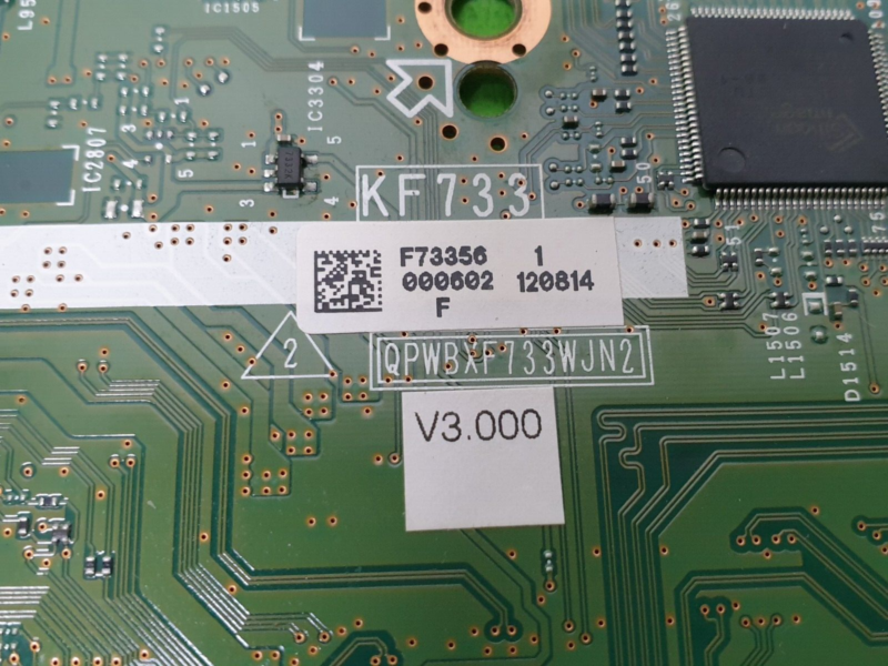 MAIN AV BOARD MB SHARP LC-70LE741E 70" TV QPWBXF733WJN2 SCREEN:R1LK695D3GW80F - Image 5
