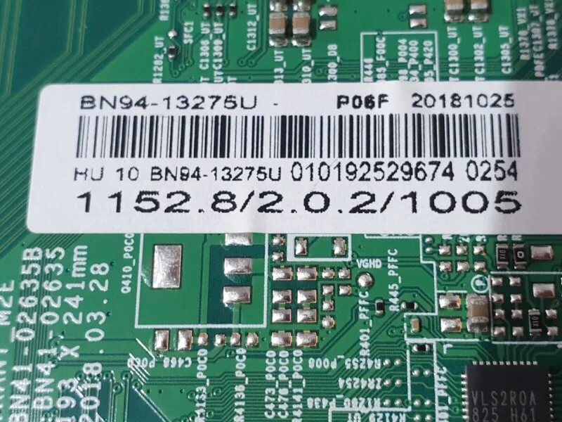 MAIN BOARD MB SAMSUNG UE55NU7100AK TV BN41-02635B BN94-13275U SCREEN:ST5461D08 - Image 6