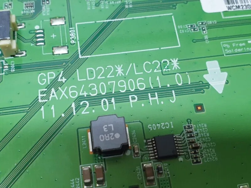 MAIN AV BOARD MB LG 55LM760T 55" LED TV EAX64307906 EBT62013849 SCREEN:LC550EUH - Image 3