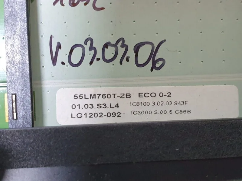 MAIN AV BOARD MB LG 55LM760T 55" LED TV EAX64307906 EBT62013849 SCREEN:LC550EUH - Image 5
