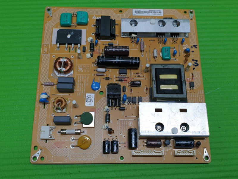 POWER SUPPLY BOARD PSU TOSHIBA 32RL953 TV 2950287504 V71A00023000 DPS-115EP A - Image 2