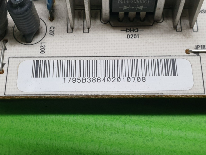 POWER SUPPLY BOARD PSU LG 42LC55 42LC55-ZA 42" TV LGLP42SLPV2EV3 EAY38640201 - Image 5