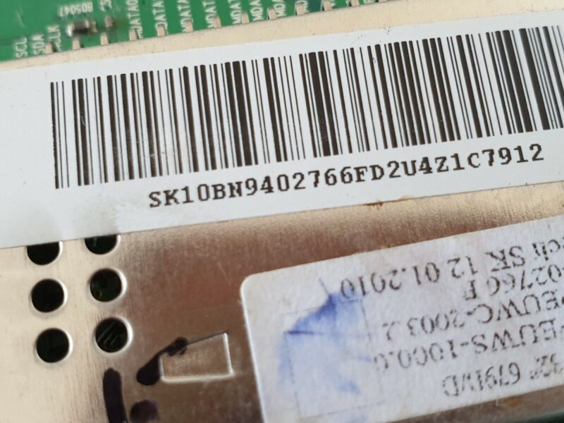 MAIN BOARD MB SAMSUNG LE32B551A6W TV BN41-01258B BN94-02766F SCREEN:LTF320HA09 - Image 6