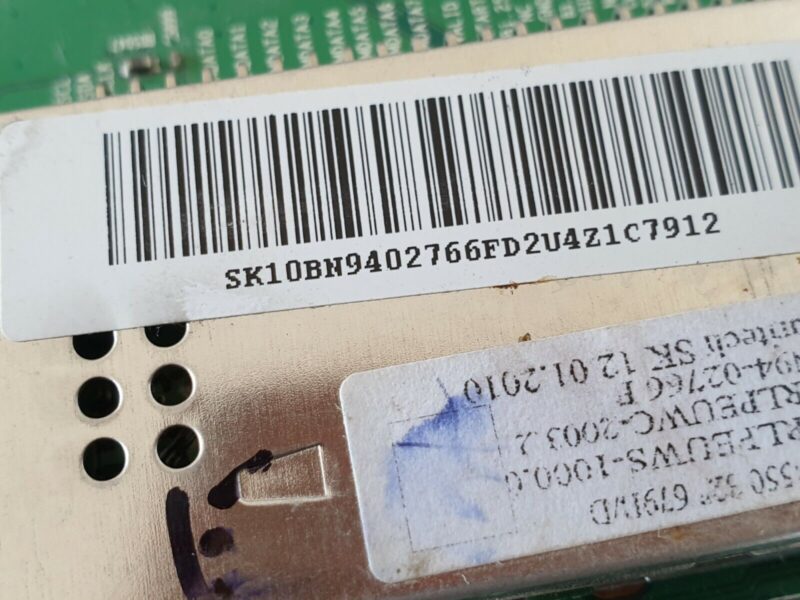 MAIN BOARD MB SAMSUNG LE32B551A6W TV BN41-01258B BN94-02766F SCREEN:LTF320HA09 - Image 7