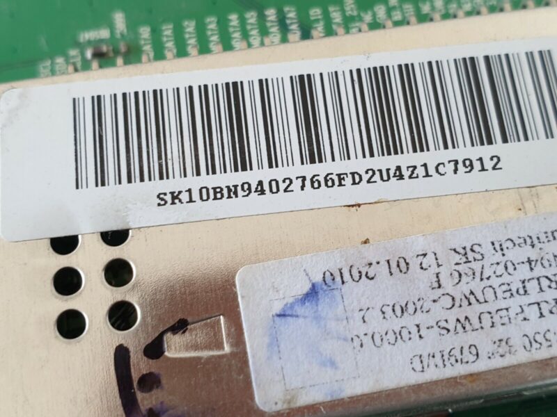 MAIN BOARD MB SAMSUNG LE32B551A6W TV BN41-01258B BN94-02766F SCREEN:LTF320HA09 - Image 8