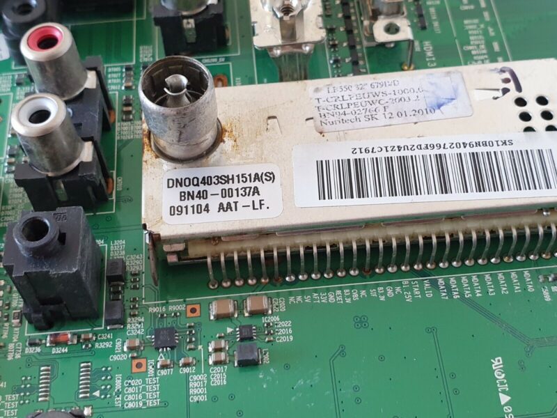 MAIN BOARD MB SAMSUNG LE32B551A6W TV BN41-01258B BN94-02766F SCREEN:LTF320HA09 - Image 9