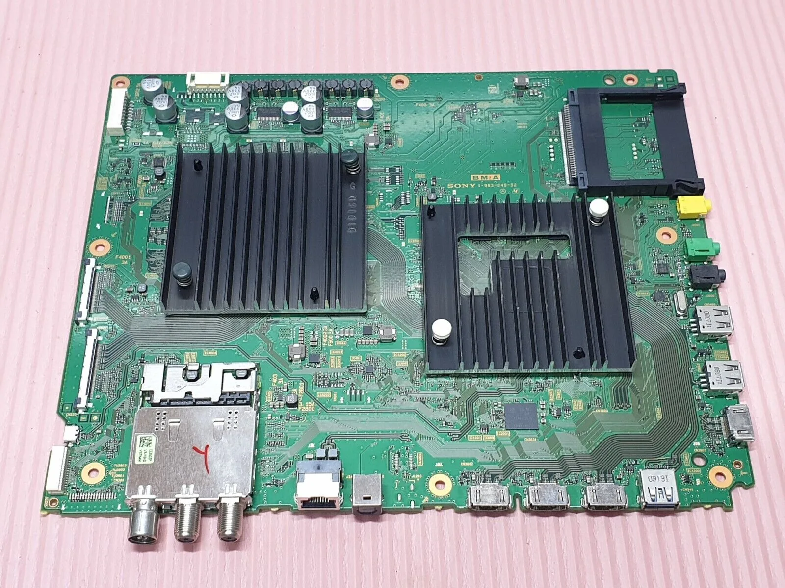 MAIN BOARD MB FR SONY KD-65AG8 65" LED TV 1-983-249-52 YA03085AA SCREEN:LE650EQP