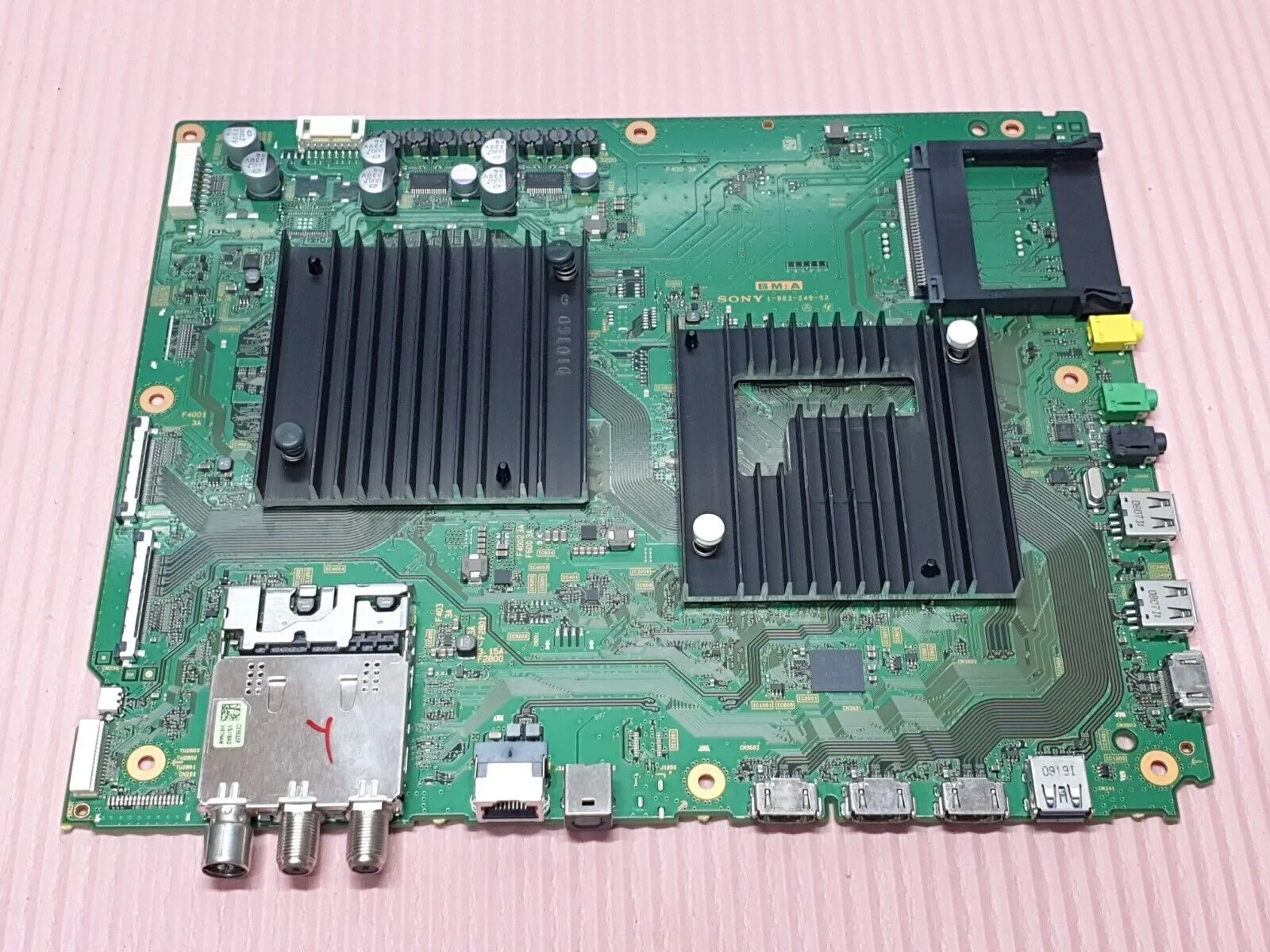 MAIN BOARD MB FR SONY KD-65AG8 65" LED TV 1-983-249-52 YA03085AA SCREEN:LE650EQP - Image 2
