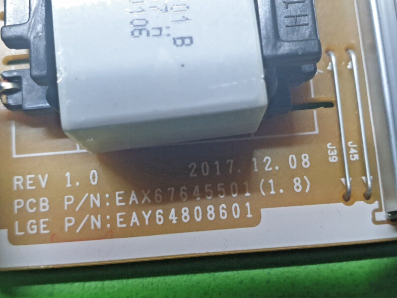 POWER SUPPLY BOARD PSU LG 55SK8100PLA TV EAX67645501 (1.8) EAY64808601 REV1.0 - Image 3