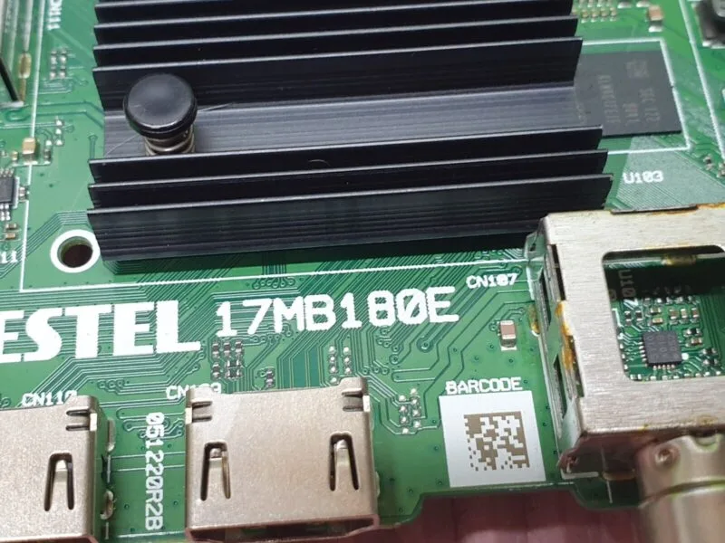 MAIN AV BOARD MB TOSHIBA 40UL2163DBC LED TV 17MB180E 23758362 SCREEN:LC400EQC - Image 5