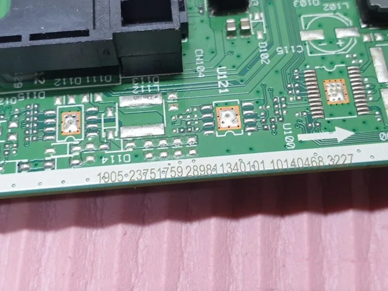 MAIN AV BOARD MB JVC LT-43CF810 43" LED TV 17MB180E 23751759 SCREEN:LC430EQQ - Image 3