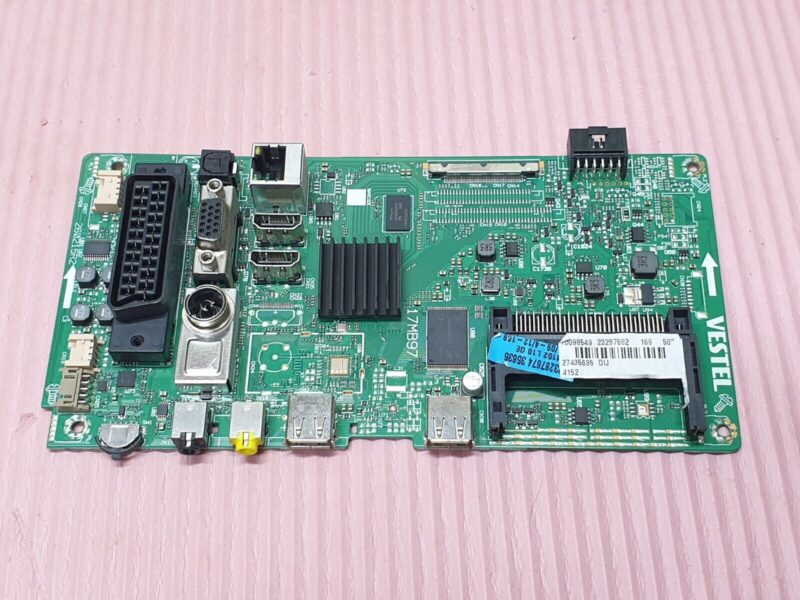 MAIN AV BOARD MB HITACHI 50HYT62UK 50" LED TV 17MB97 23287682 SCREEN:LC500DUJ