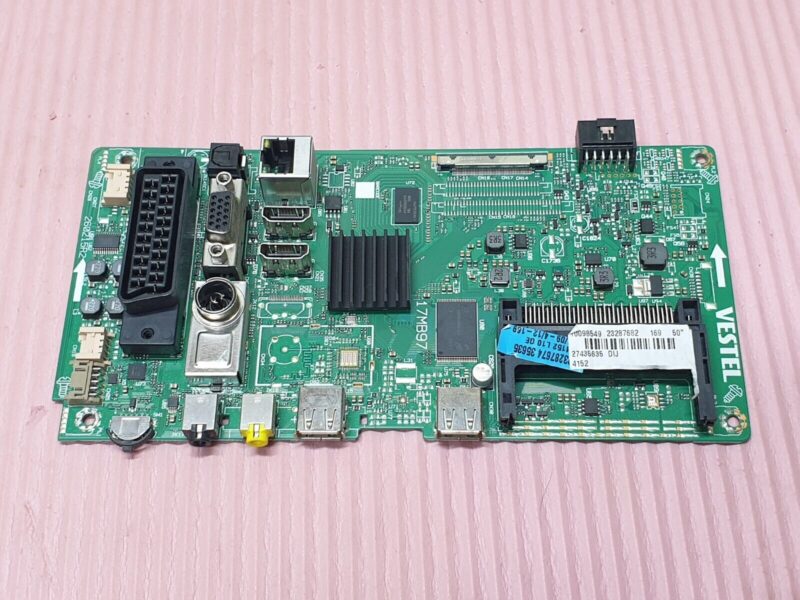 MAIN AV BOARD MB HITACHI 50HYT62UK 50" LED TV 17MB97 23287682 SCREEN:LC500DUJ - Image 2