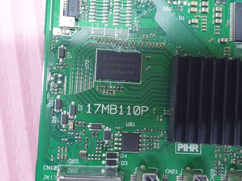 MAIN AV BOARD MB TOSHIBA 32L3753DB LED TV 17MB110P 23468608 SCREEN:T320HVN05 - Image 3