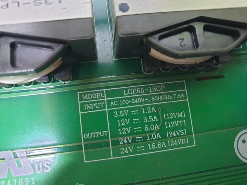 POWER SUPPLY PSU LG 65EG960V 65EF950V 65" LED TV LGP65_150P REV 1.0 EAY63769102 - Image 3