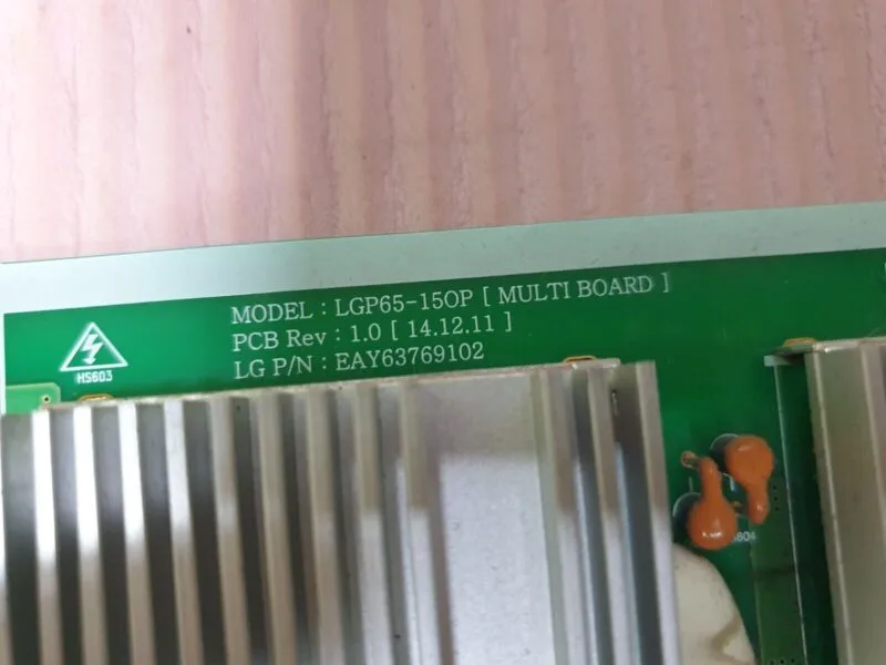 POWER SUPPLY PSU LG 65EG960V 65EF950V 65" LED TV LGP65_150P REV 1.0 EAY63769102 - Image 4