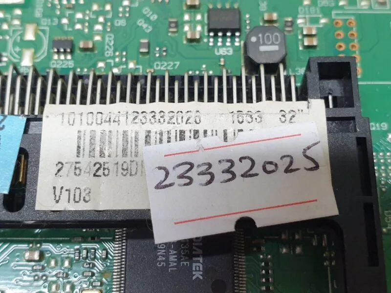 MAIN AV BOARD MB BUSH DLED32165HD LED TV 17MB82S 23332025 SCREEN:HV320WHB - Image 4
