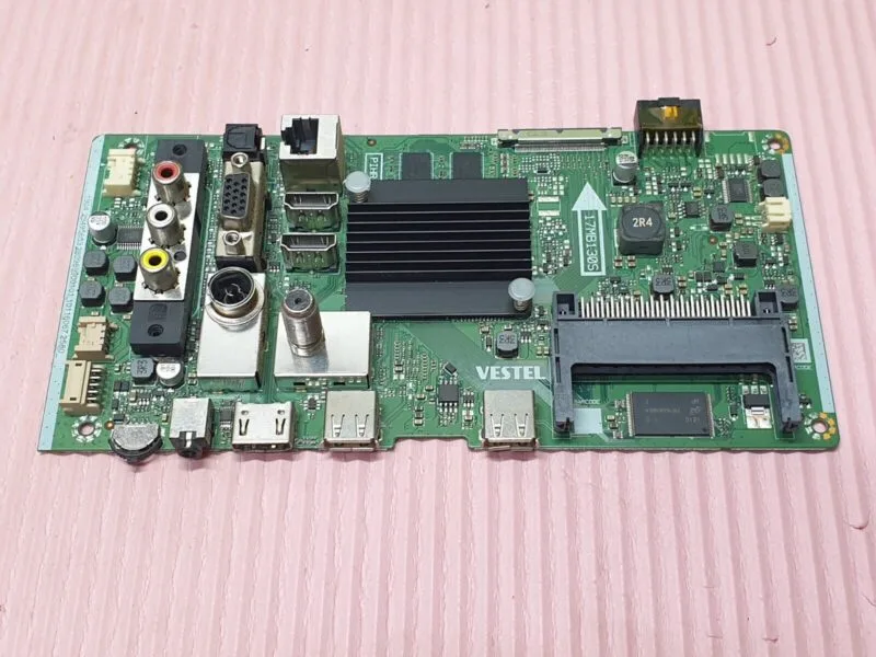 MAIN AV BOARD MB TOSHIBA 49U6863DB 49" TV 17MB130S 23495653 SCREEN:LSC490FN02 - Image 2