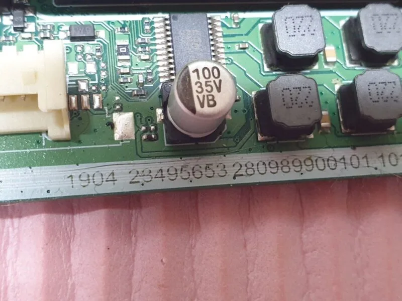 MAIN AV BOARD MB TOSHIBA 49U6863DB 49" TV 17MB130S 23495653 SCREEN:LSC490FN02 - Image 5