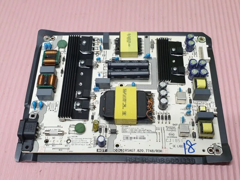 POWER SUPPLY PSU HISENSE H55A6250UK H55A6200UK 55" TV RSAG7.820.7748 HLL-4360WI