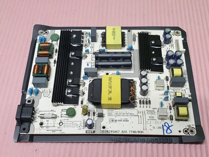 POWER SUPPLY PSU HISENSE H55A6250UK H55A6200UK 55" TV RSAG7.820.7748 HLL-4360WI - Image 2