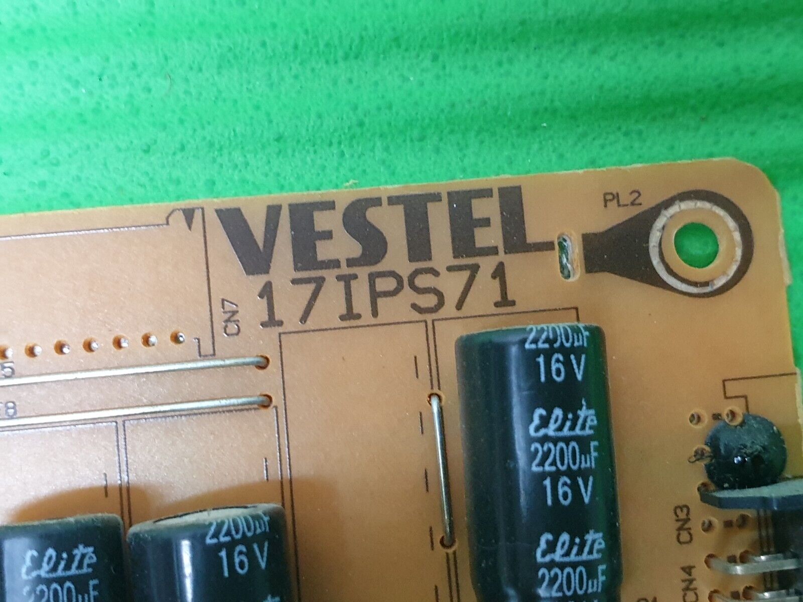 POWER SUPPLY BOARD PSU HITACHI 42HYT42U LED TV VESTEL 17IPS71 23224752 - Image 2